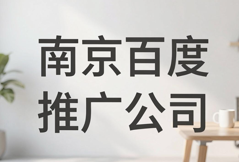 南京百度推广公司